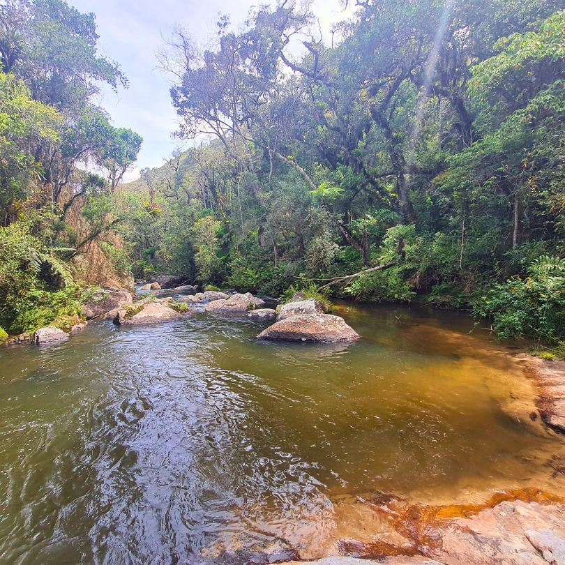 cachoeira na serra da bocaina