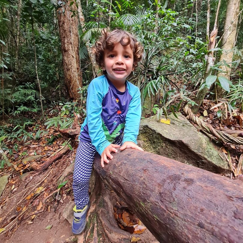 mamanguá pais e filhos trilha